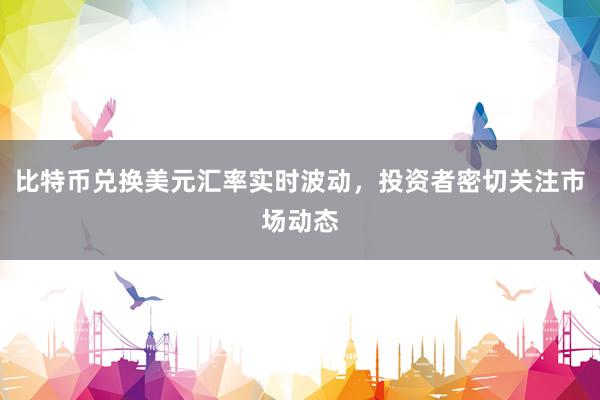 比特币兑换美元汇率实时波动，投资者密切关注市场动态