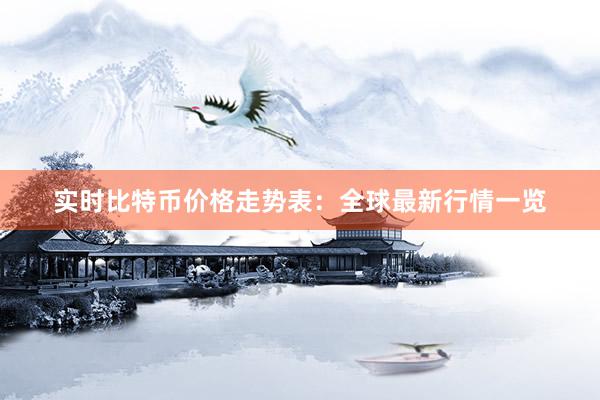 实时比特币价格走势表：全球最新行情一览