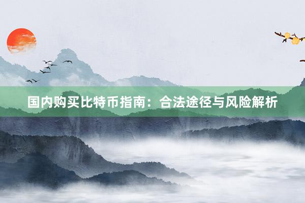 国内购买比特币指南：合法途径与风险解析