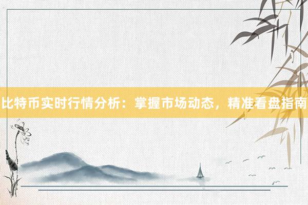 比特币实时行情分析：掌握市场动态，精准看盘指南