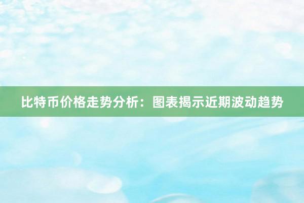 比特币价格走势分析：图表揭示近期波动趋势